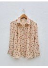Camisa Gasa Estampada Tabla