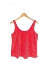 Musculosa de lurex evasé