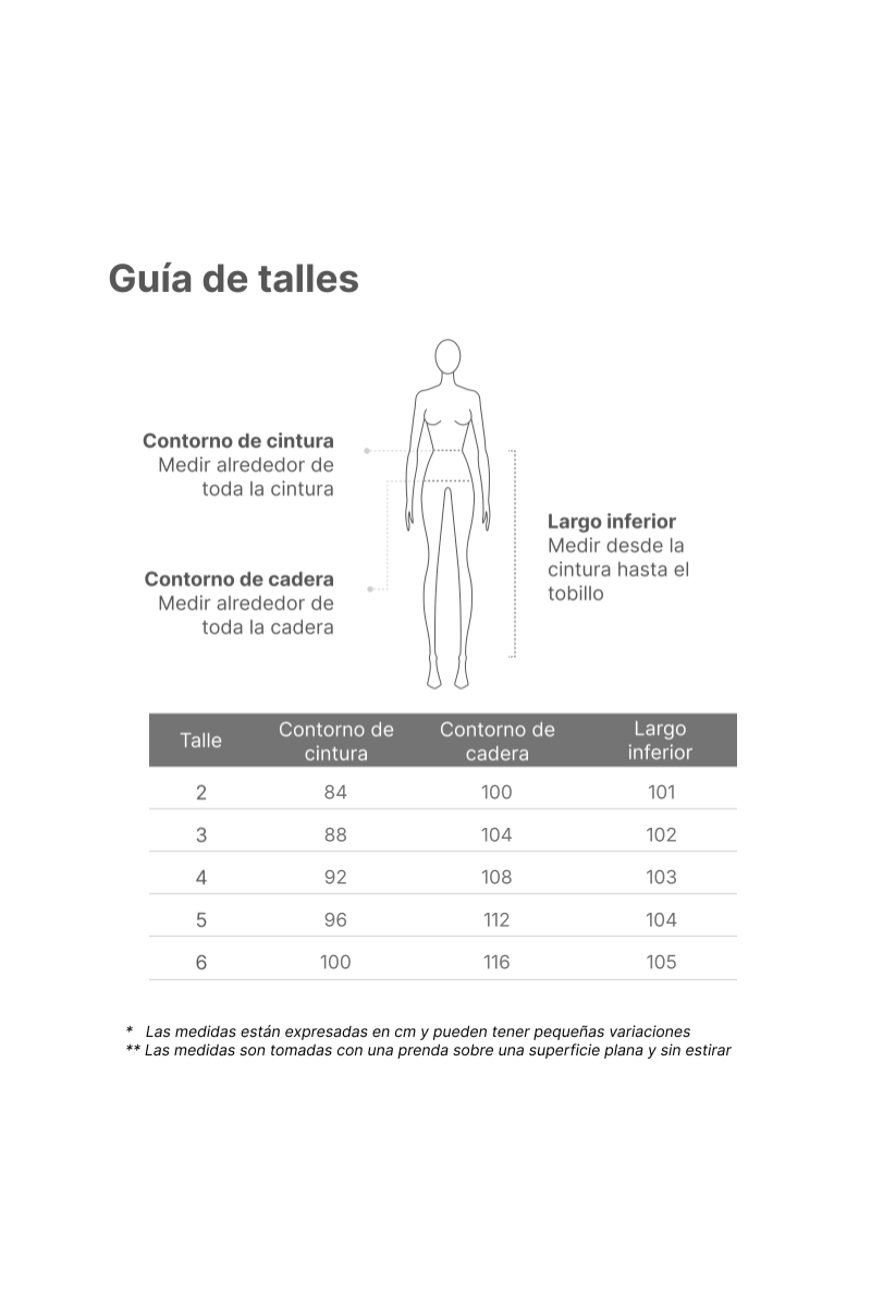 Palazo sastrero premium oversize con pinzas traseras y bolsillos