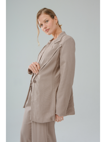 Blazer de lino sastrero...