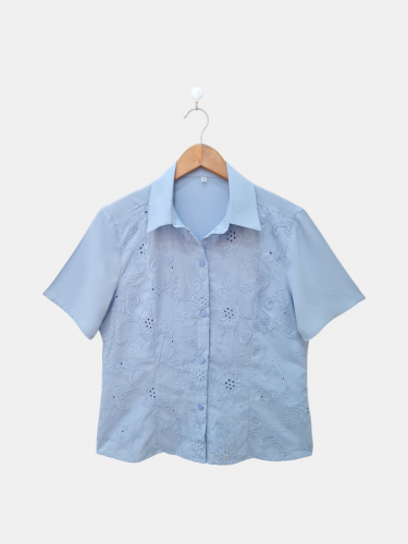Camisa de poplin manga...
