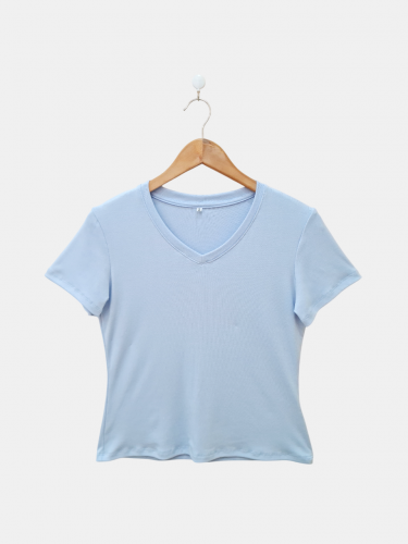 Remera de tejido de punto...