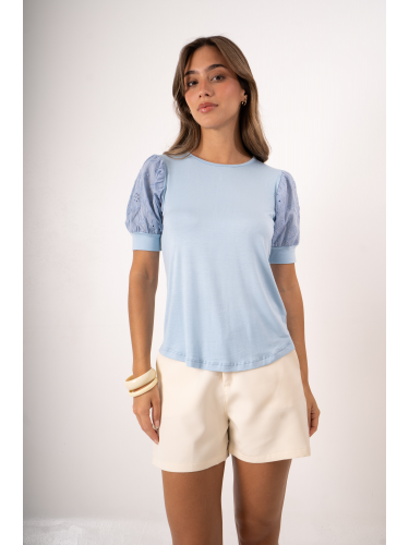 Remera de modal viscosa con...