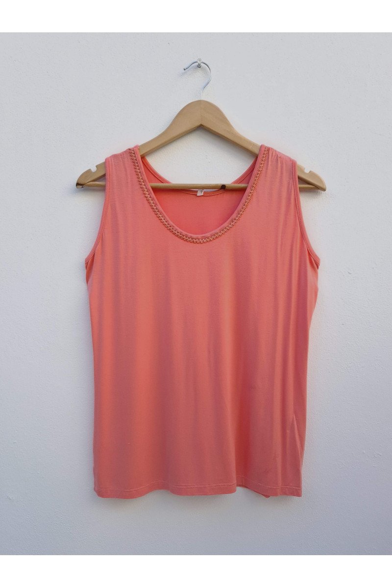 Musculosa con Puntilla